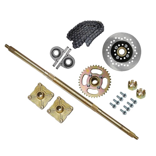 Rear live axle - axle, wheel