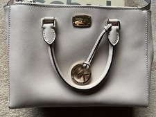 Michael Kors Mercer Tote Leather Handbag - Baby Pink