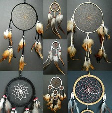 Traditional dream catcher native American Indian style APACHE dreamcatcher UK