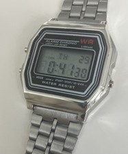 Retro Silver Stainless Steel