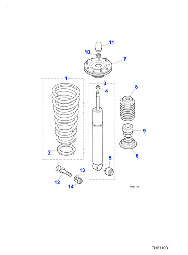 Jaguar spring pan - xk8, 4.0