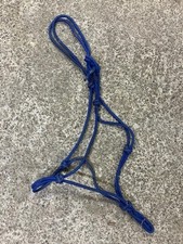Rope Halter/Headcollar Natural Horsemanship/Parelli Cob/Full blue (used)