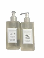 Aldi Hotel Collection Luxury No 1 Lime Basil Mandarin Hand Body Wash 250ml X2 🎁