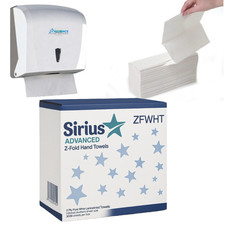 Sirius Z-Fold Hand Towels