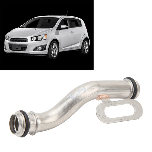 Inlet oil cooler pipe heat - oil,