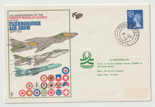 1972 flown cover - cover,