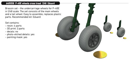 Eduard brassin ed6481058 - eduard, 1:48