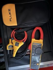 Fluke 376 FC True-RMS AC/DC Clamp Meter with iFlex I2500-18 Max Current 2500A~