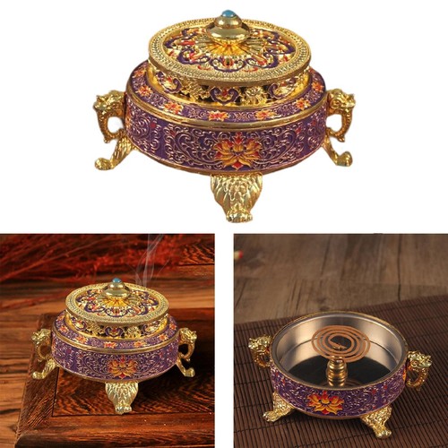 Tibetan incense burner - tibetan, holder