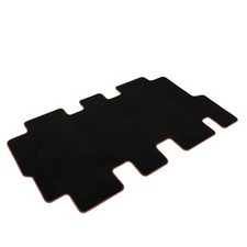 Fabric floor mat carpet rear