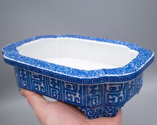 Antique japanese meiji blue - meiji,