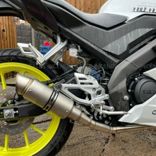 Yamaha YZFR125 YZF-R125 Full GP Exhaust System Header Link Pipe 2008-2018