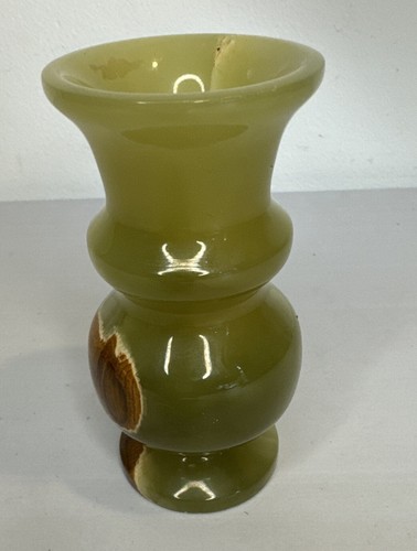Marble green onyx - single, stem