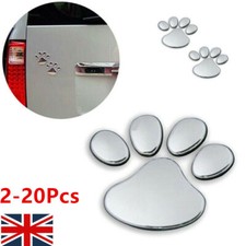 20x Paw Print Dog Cat Decal