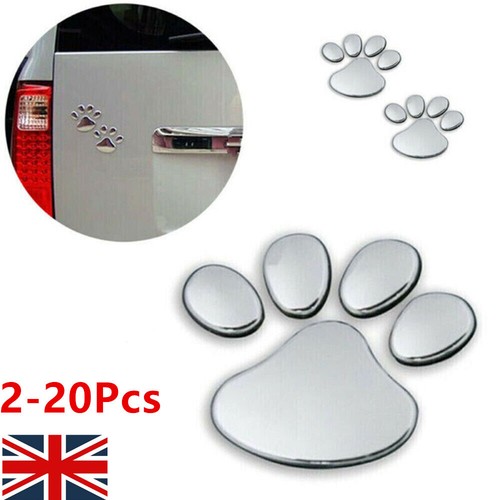 Paw print chrome - paw-print, metallic