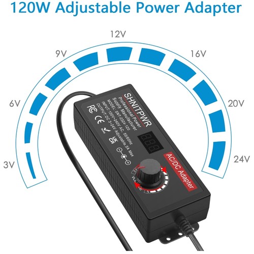 Variable power supply dc - ac, to