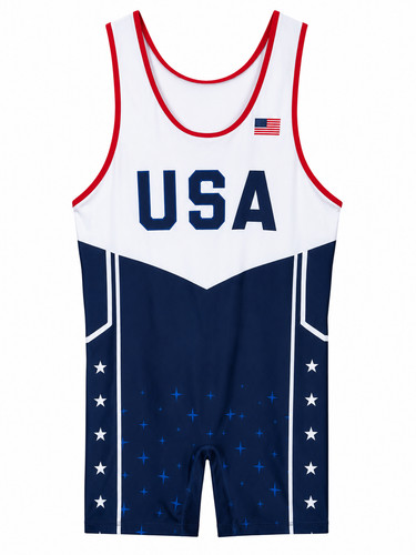 Usa men wrestling - usa, singlet