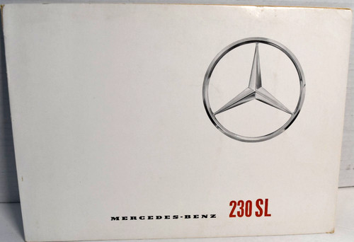 1963 1964 mercedes benz 230 - 230, sl