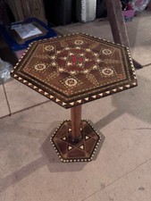 Vintage inlaid table, very
