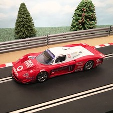 Scalextric 1:32 Car - C2784 Red Maserati MC12 #1 *LIGHTS* Cappellari #MWS