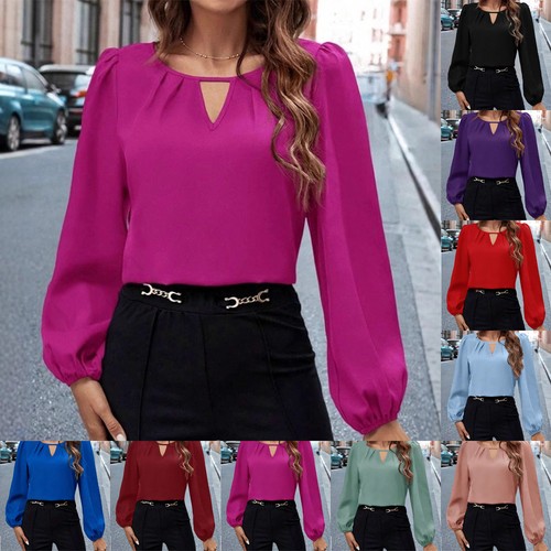 Ladies satin silk autumn - satin, tee