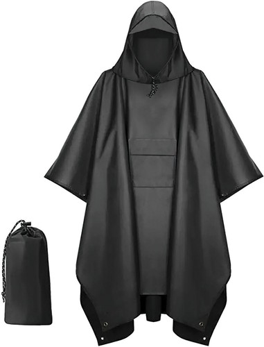 Waterproof poncho adults - poncho,