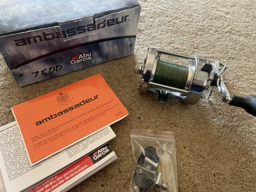 Abu 7500 chrome - chrome, excellent
