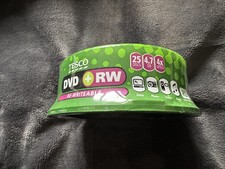 Tesco DVD+RW 25 Discs 4.7GB 4x