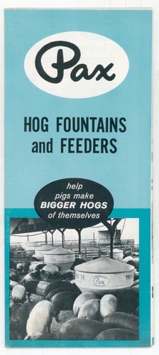 1960s pax hog feeders - c.1960s,