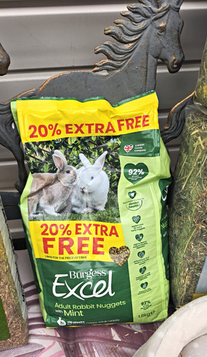 Burgess excel adult rabbit - burgess,