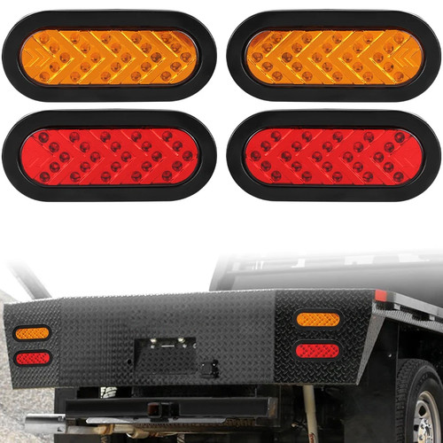 Oval led truck trailer - oval,