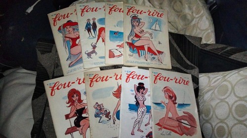 Vintage 1950s french magazines - vintage,