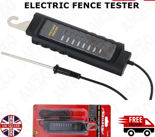 Electric fence tester horses - fence,