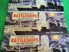 Battleships 1963 vintage game
