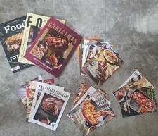 Waitrose Recipe Cards 24x Magazines 3x Christmas Xmas Savory Desert