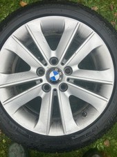 🌟Genuine Bmw 17 inch 1 series alloy wheel with tyre. Goodyear 