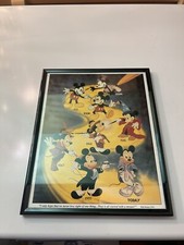 Walt Disney classic collection vintage picture of Mickey Mouse with Donald Duck.