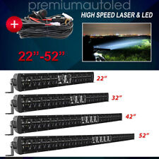 OSRAM Laser 22"32" 42" 52" LED LIGHT BAR Dual Row Spot Flood Offroad Driving 4X4