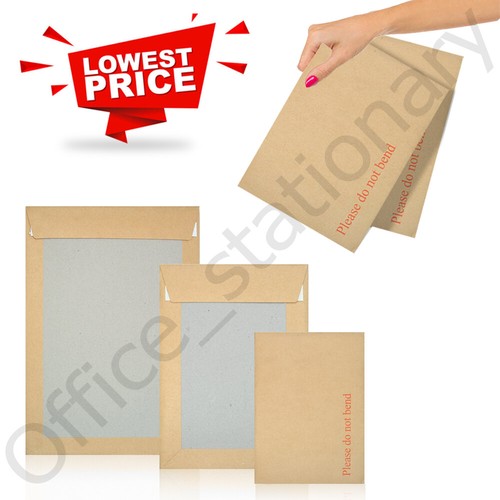 Board backed envelopes hard - board,