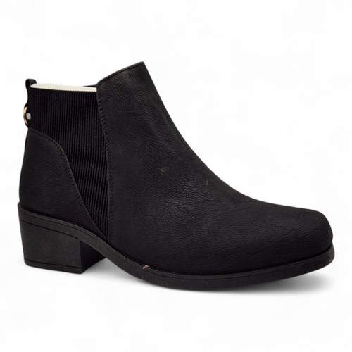 Womens black ankle boots - ankle,