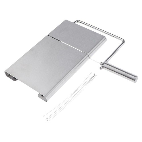 Stainless steel soap cutter - steel,