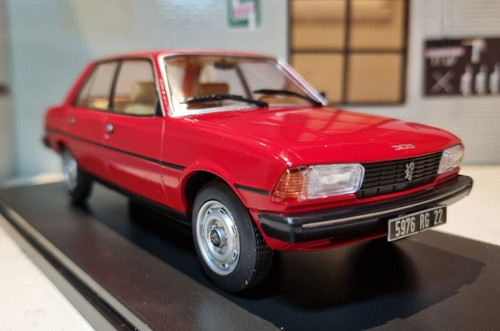 Peugeot 305 1980 red 24 - red, 1:24