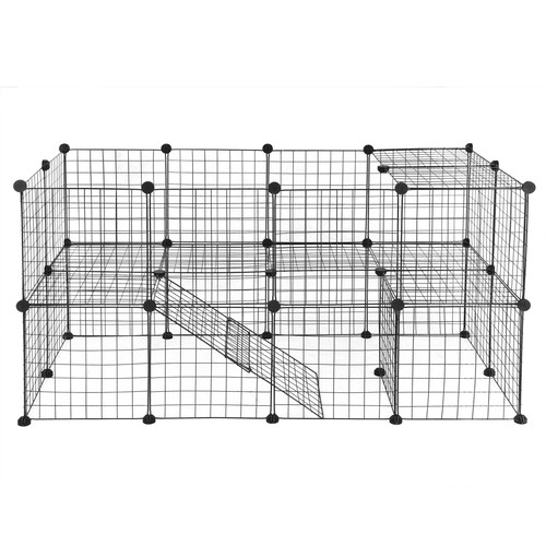 Pet playpen cage two storey - playpen, two-storey