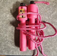 Pink Counting Skipping Rope Exercise Jumping  Children Sport Equipment Kids