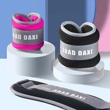 Pink Neoprene Ankle Wrist Weights Running Training Exercise Fitness Heavy Bands