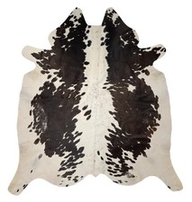 Genuine Cowhide Rug Black