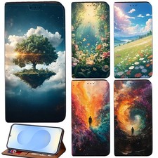 Leather stand phone cover - stand,