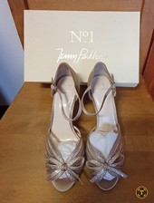 Jenny Packham  Taupe Stiletto