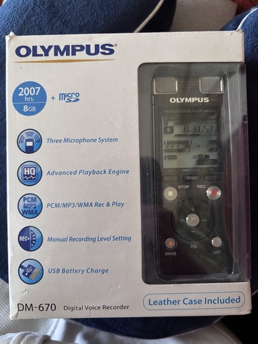 Olympus 670 digital voice - digital,