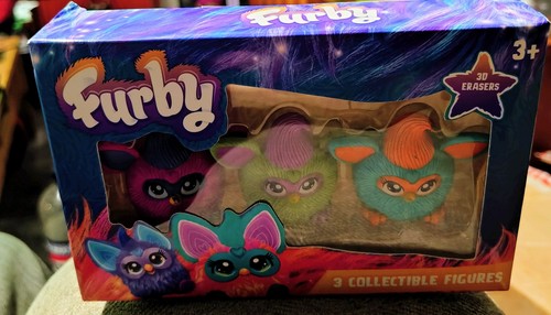 Furby erasers 3 - erasers,